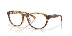 805708 - Matte Ginger Tortoise with Clear Lenses