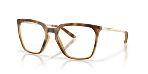 818904 - Polished Brown Tortoise with Clear Lenses