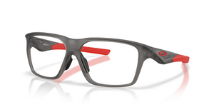 820102 - Satin Grey Smoke with Clear Lenses