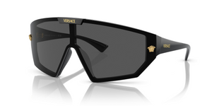 GB1/87 - Black with Dark Grey/Mirror Gold Lenses