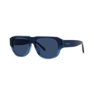90V - Shiny Blue with Blue Normal Lenses