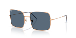 92023A - Rose Gold with Dark Blue Lenses