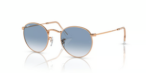 92023F - Rose Gold with Clear & Blue Lenses