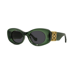 98A - Shiny Green with Grey Lenses