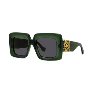 98A - Shiny Green with Grey Lenses