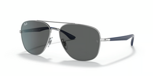 003/B1 - Silver with Dark Grey Lenses