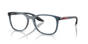 CZH1O1 - Transparent Azure with Clear Lenses