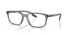 CZH1O1 - Transparent Blue with Clear Lenses