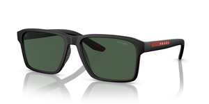 DG006U - Black Rubber with Tuning Dark Green Lenses
