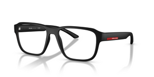 DG01O1 - Black Rubber with Clear Lenses