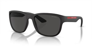 DG05S0 - Black Rubber with Grey Lenses