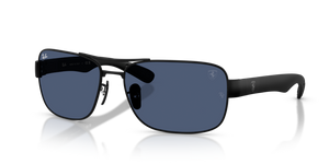 F11980 - Matte Black with Blue Lenses
