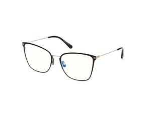 001 - Shiny Black with Clear Lenses