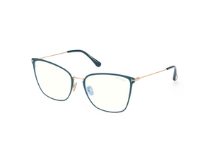 087 - Shiny Turquoise with Clear Lenses