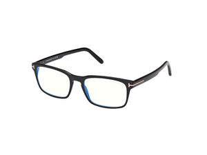 001 - Shiny Black with Clear Lenses