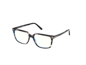 056 - Colored Havana with Clear Lenses