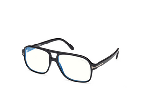001 - Shiny Black with Clear Lenses