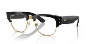 901/GG - Black On Gold with Photochromic Clear/Blue Lenses