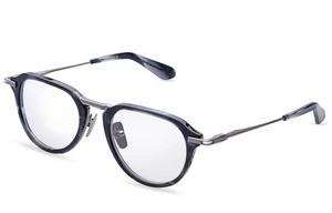 DTX414-A-02 Ink Swirl - Antique Silver with Clear Lenses