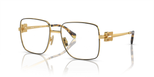 KUI1O1 - Black/Gold with Clear Lenses