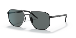 1AB5Z1 - Black with Polarized Dark Grey Lenses