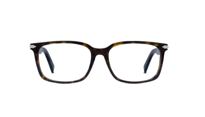 Dior 50008I DIORBLACKSUITO SI 2000 Dark Havana Eyeglasses