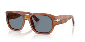 96/56 - Terra Di Siena Blue with Light Blue Lenses