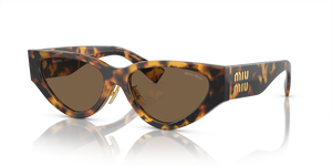 VAU06B - Honey Havana with Dark Brown Lenses