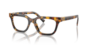VAU1O1 - Honey Havana with Clear Lenses