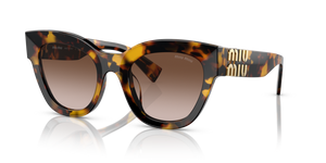 VAU6S1 - Honey Havana with Brown Gradient Lenses