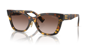 VAU6S1 - Honey Havana with Brown Gradient Lenses