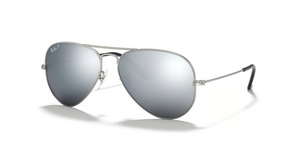 019/W3 - Silver with Polarized Dark Grey Lenses