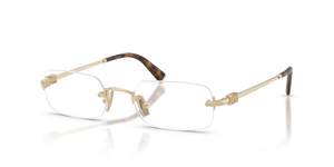 ZVN1O1 - Pale Gold with Clear Lenses