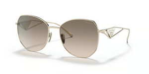 ZVN3D0 - Pale Gold with Light Brown Gradient Light Grey Lenses