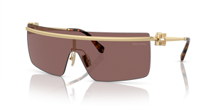 ZVN70D - Pale Gold with Brown Mirror Internal Silver Lenses